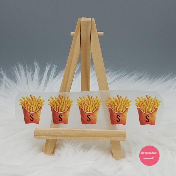 "S" Größenlabel Pommes